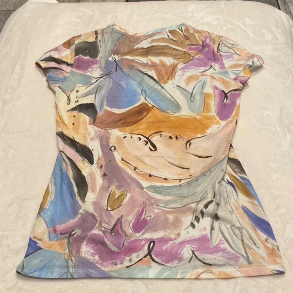 Ted Baker Rosian Printed Tee 16628 - Picture 7 of 11